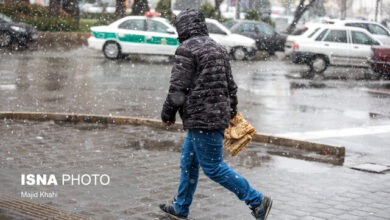 تصویر از بارش برف و باران و وزش باد شدید در بیشتر مناطق کشور/ تهران برفی می‌شود