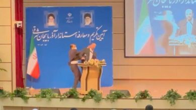 تصویر از (ویدئو) کتک‌کاری عجیب در مراسم معارفه استاندار آذربایجان‌ شرقی!