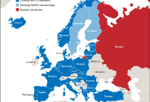 تصویر از خطر گسترش ناتو به شرق برای روسیه
