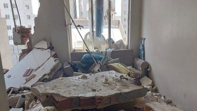 تصویر از انفجار در یک مجتمع مسکونی در پرند/دو نفر مجروح شدند